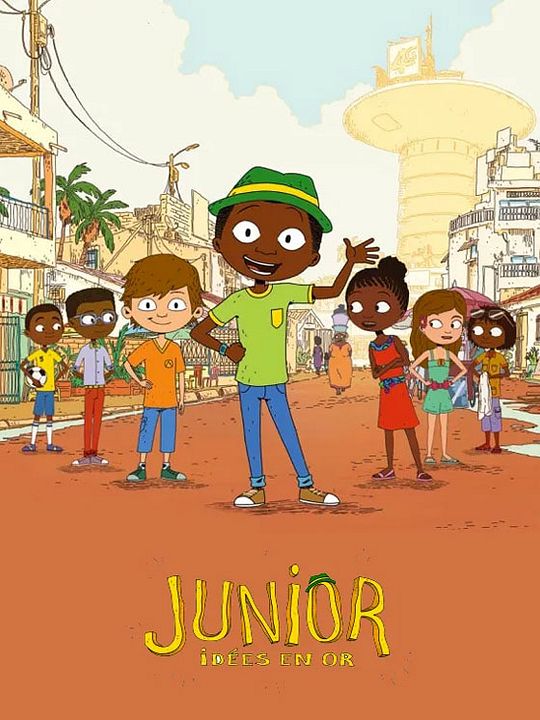 Junior, idées en or : Affiche