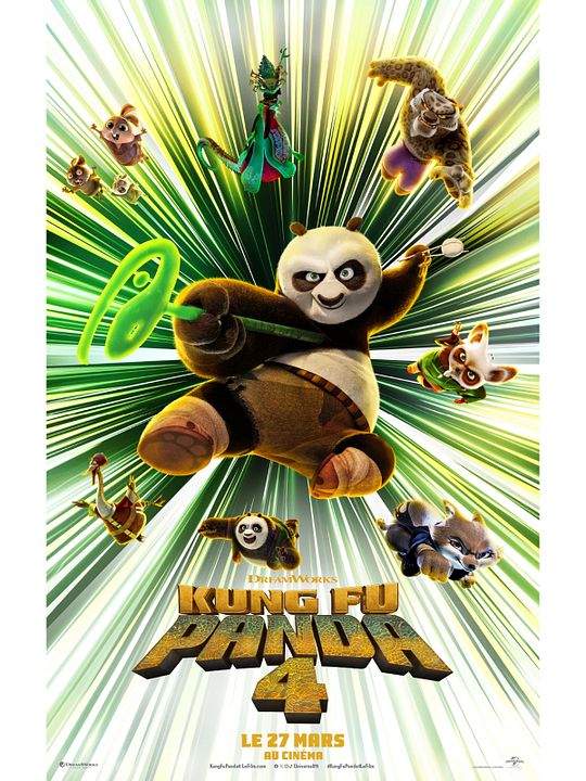 Kung Fu Panda 4 : Affiche