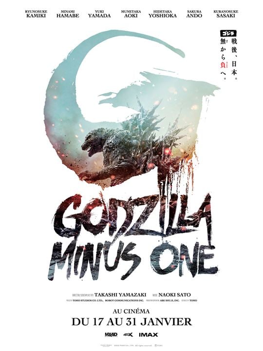 Godzilla Minus One : Affiche