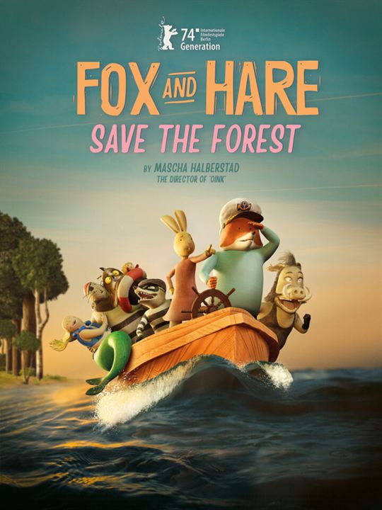 Renard et Lapine sauvent la forêt : Affiche