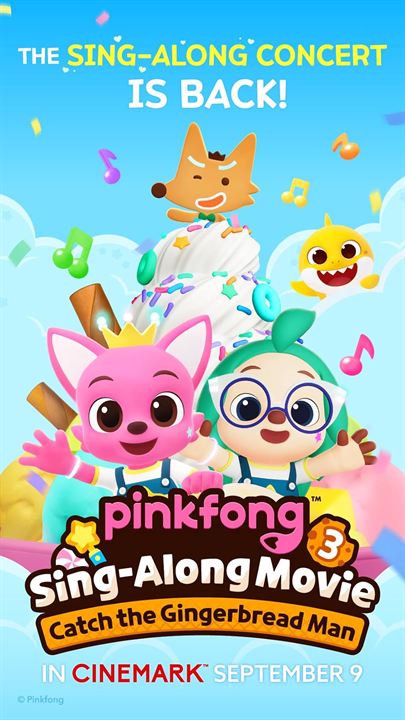 Pinkfong Sing-Along Movie 3: Catch the Gingerbread Man : Affiche