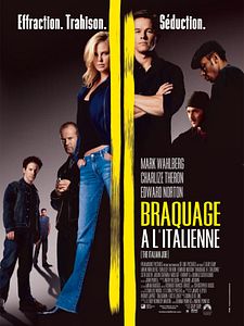 Affiche du film Braquage à l'italienne