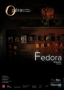 Affiche du film Fedora (Metropolitan Opera)