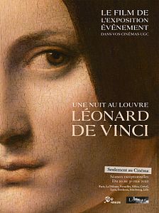 Affiche du film Une nuit au Louvre: Léonard de Vinci