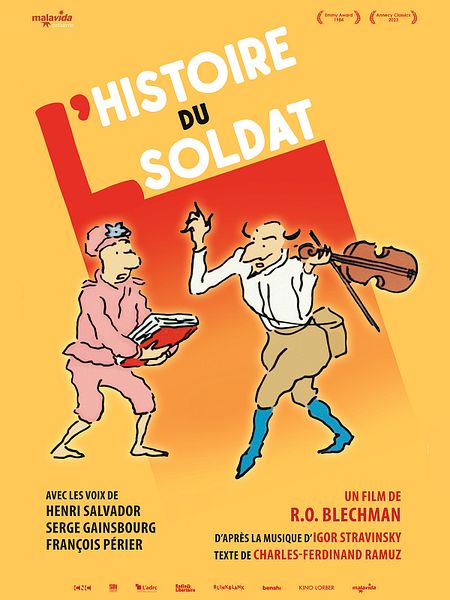 Affiche du film L'Histoire du soldat