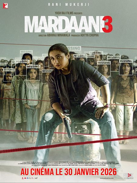 Affiche du film Mardaani 3