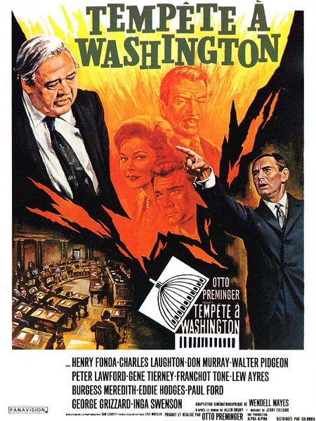 Affiche du film Tempête à Washington