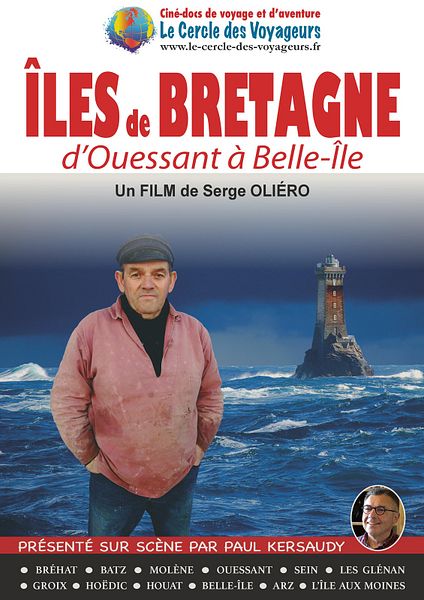 Affiche du film Iles de Bretagne - d'Ouessant à Belle-Ile