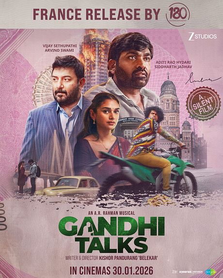 Affiche du film Gandhi Talks