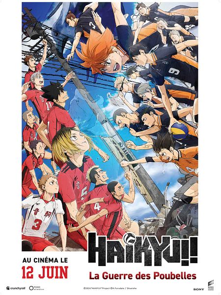 Affiche du film Haikyu !! La Guerre des Poubelles