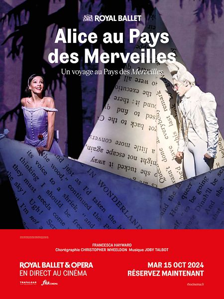 Affiche du film Alice au pays des Merveilles (The Royal Ballet)