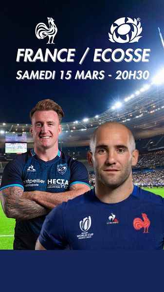 Affiche du film Tournoi des VI nations : FRANCE - ECOSSE