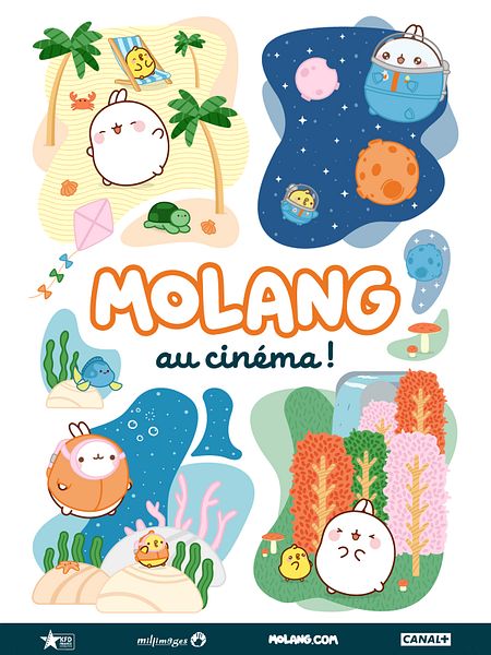 Affiche du film Molang au cinéma