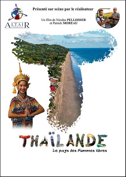 Affiche du film Thaïlande, Le pays des Hommes libres