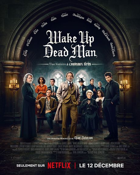Affiche du film Wake Up Dead Man - Une histoire à couteaux tirés
