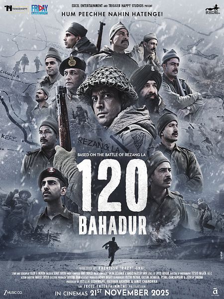 Affiche du film 120 Bahadur