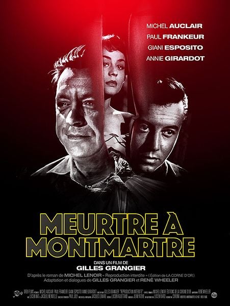 Affiche du film Meurtre à Montmartre