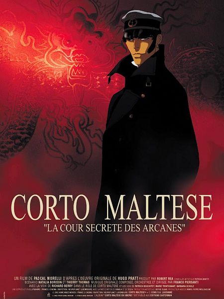 Affiche du film Corto Maltese, la cour secrète des arcanes
