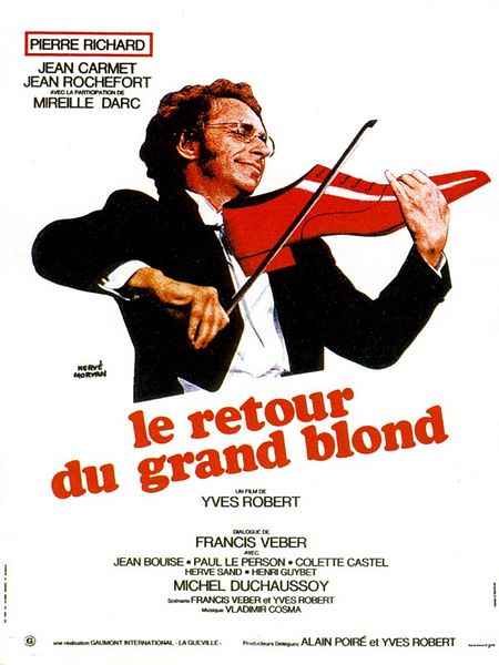 Affiche du film Le retour du grand blond