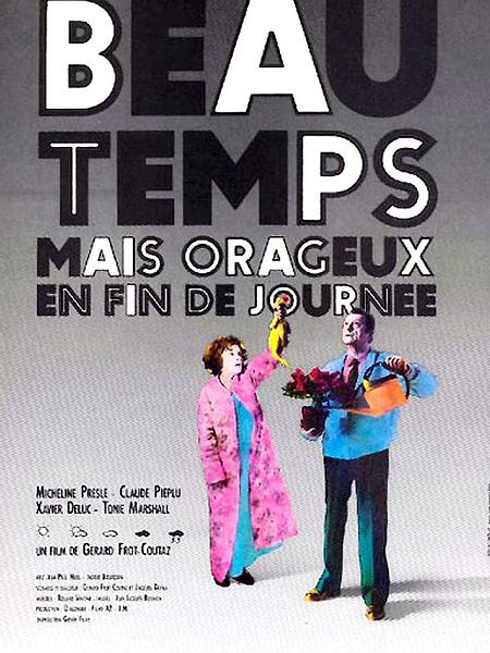 Affiche du film Beau Temps mais orageux en fin de journee