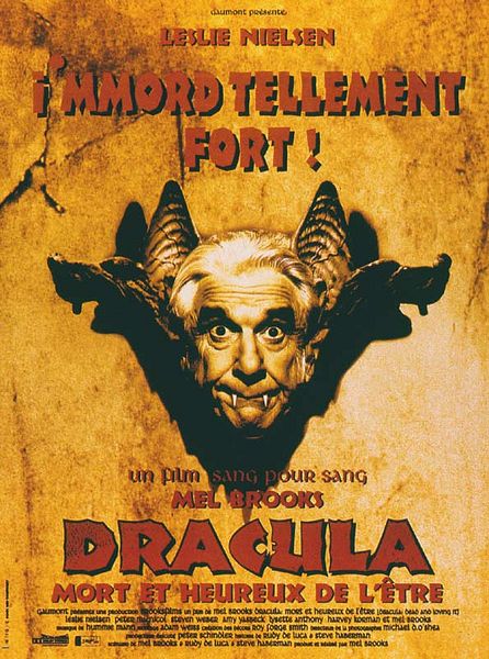 Affiche du film Dracula mort et heureux de l'être