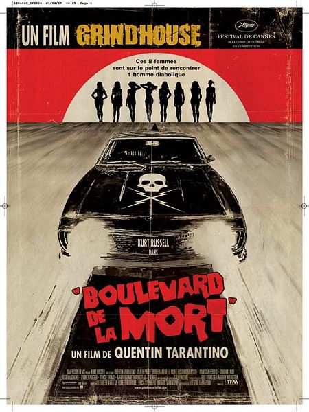 Affiche du film Boulevard de la mort - un film Grindhouse