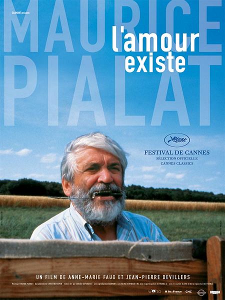 Affiche du film Maurice Pialat, l'amour existe