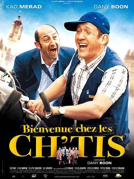 Affiche du film Bienvenue chez les Ch'tis