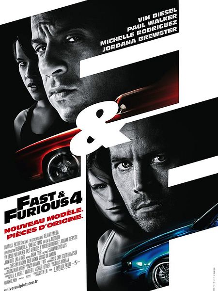 Affiche du film Fast and Furious 4