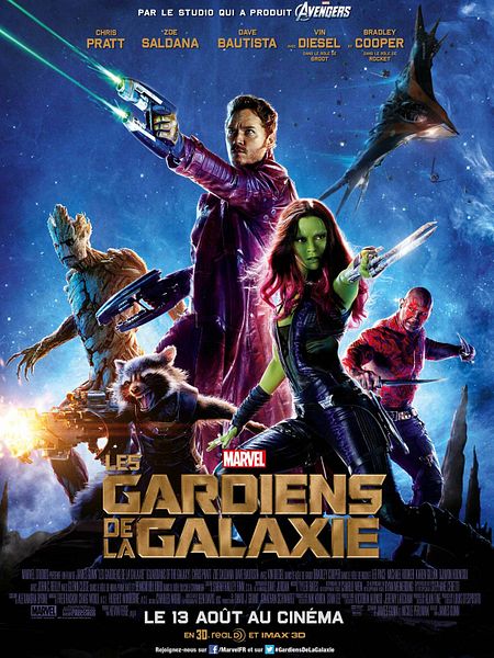 Affiche du film Les Gardiens de la Galaxie
