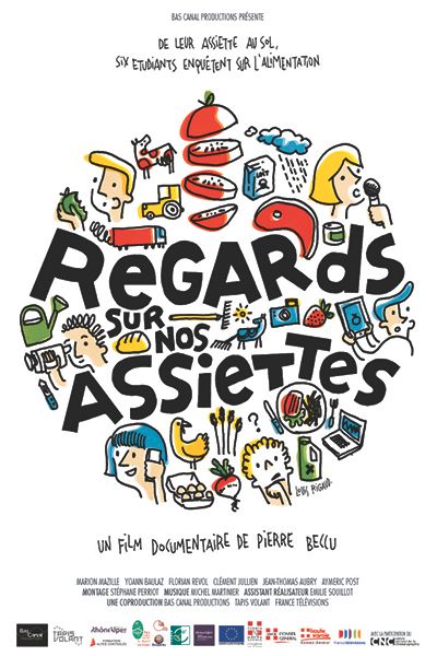 Affiche du film Regards sur nos assiettes