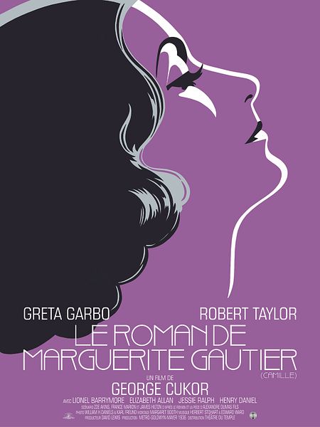 Affiche du film Le Roman de Marguerite Gautier