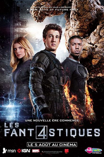 Affiche du film Les 4 Fantastiques