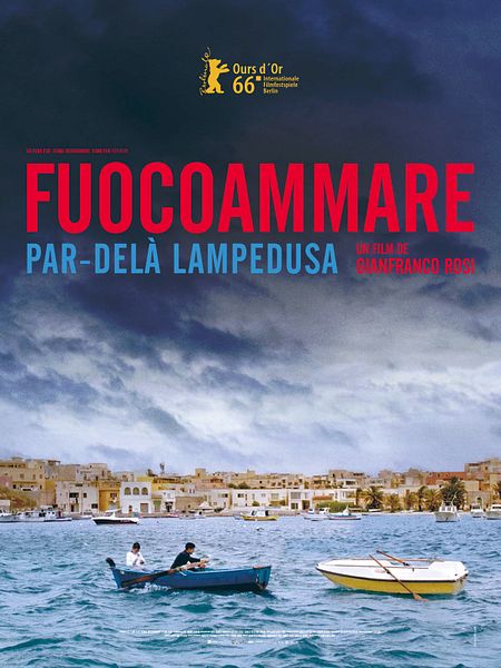 Affiche du film Fuocoammare, par-delà Lampedusa