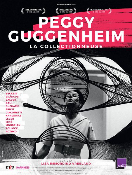 Affiche du film Peggy Guggenheim, la collectionneuse