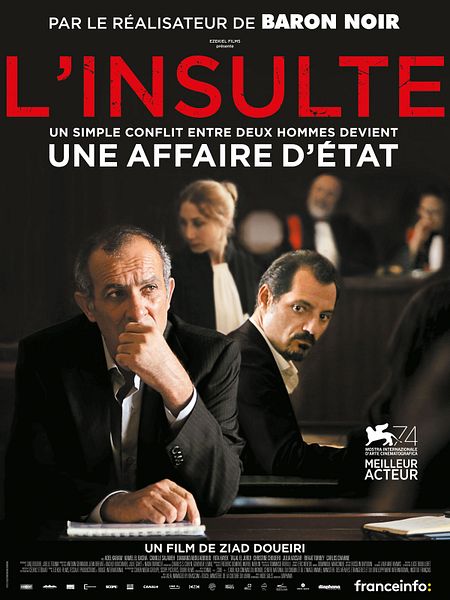 Affiche du film L'Insulte