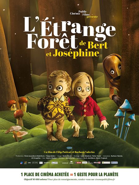 Affiche du film L'Étrange forêt de Bert et Joséphine