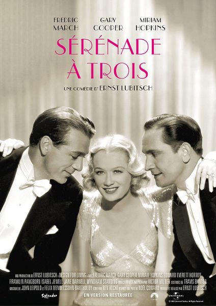 Affiche du film Sérénade à trois