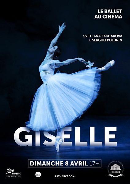Affiche du film Giselle (Bolchoï-Pathé live)