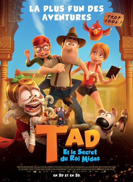 Affiche du film Tad et le secret du roi Midas