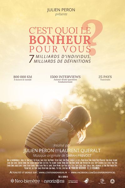 Affiche du film C’est quoi le bonheur pour vous ?
