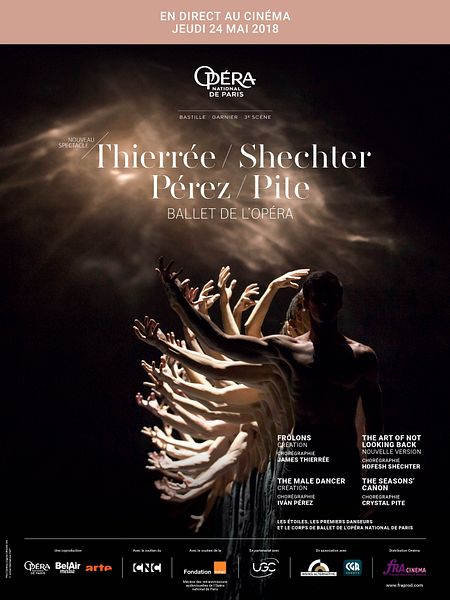 Affiche du film Thierree - Shechter - Pérez - Pite (Opéra de Paris-FRA Cinéma)