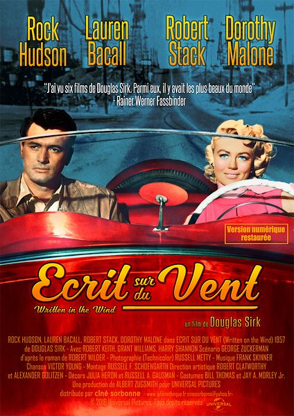 Affiche du film Ecrit sur du vent
