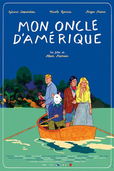 Affiche du film Mon Oncle d'Amérique