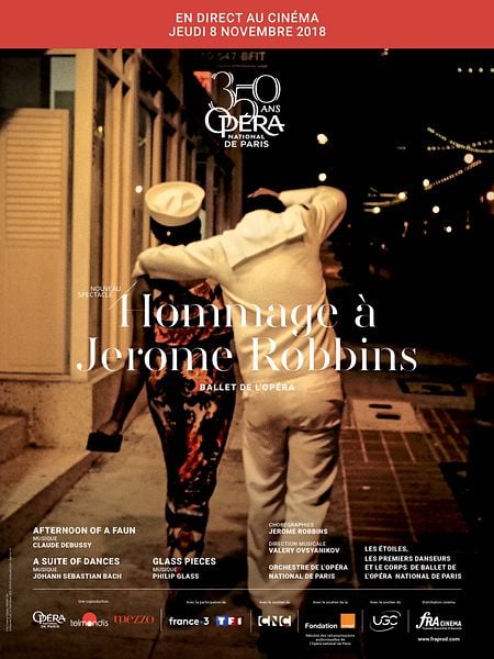 Affiche du film Hommage à Jerome Robbins (Opéra de Paris-FRA Cinéma)