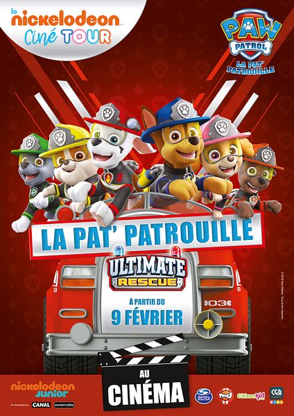 Affiche du film Pat' Patrouille au cinéma