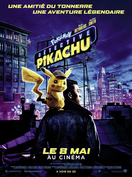 Affiche du film Pokémon Détective Pikachu