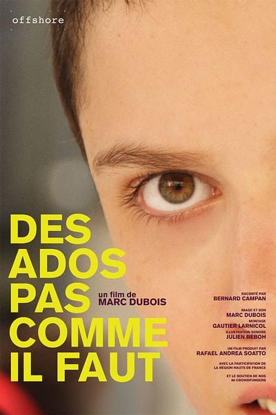 Affiche du film Des Ados Pas Comme Il Faut