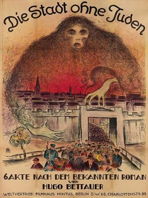 Affiche du film La Ville sans Juifs