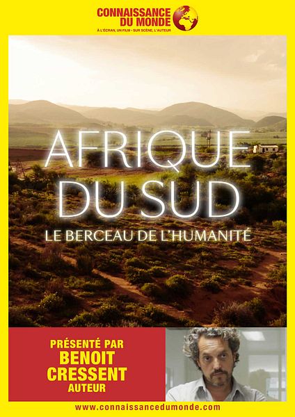 Affiche du film AFRIQUE DU SUD, Le berceau de l’humanité